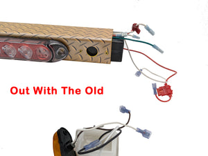 TowBrite 12.6v Lithium Battery upgrade kit for TowMate light duty Tow Lights