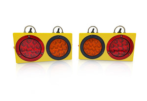 TowBrite 12" Outrigger Wireless Tow Light Set with Strobe (Lithium)