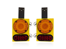 Load image into Gallery viewer, TowBrite 10" Vertical Wireless Tow Light Set with Big Strobes (Lithium)