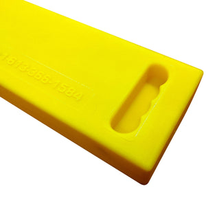 48" Poly Housing, Yellow