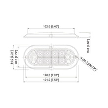 Load image into Gallery viewer, 6&quot; Oval Stop-Tail-Turn LED